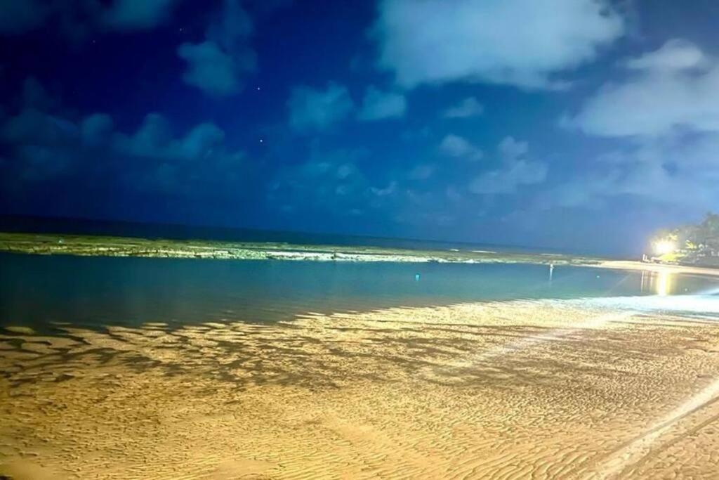 Apt Beira Mar Em Muro Alto Ao Lado Do Nanai Pôrto das Galinhas エクステリア 写真