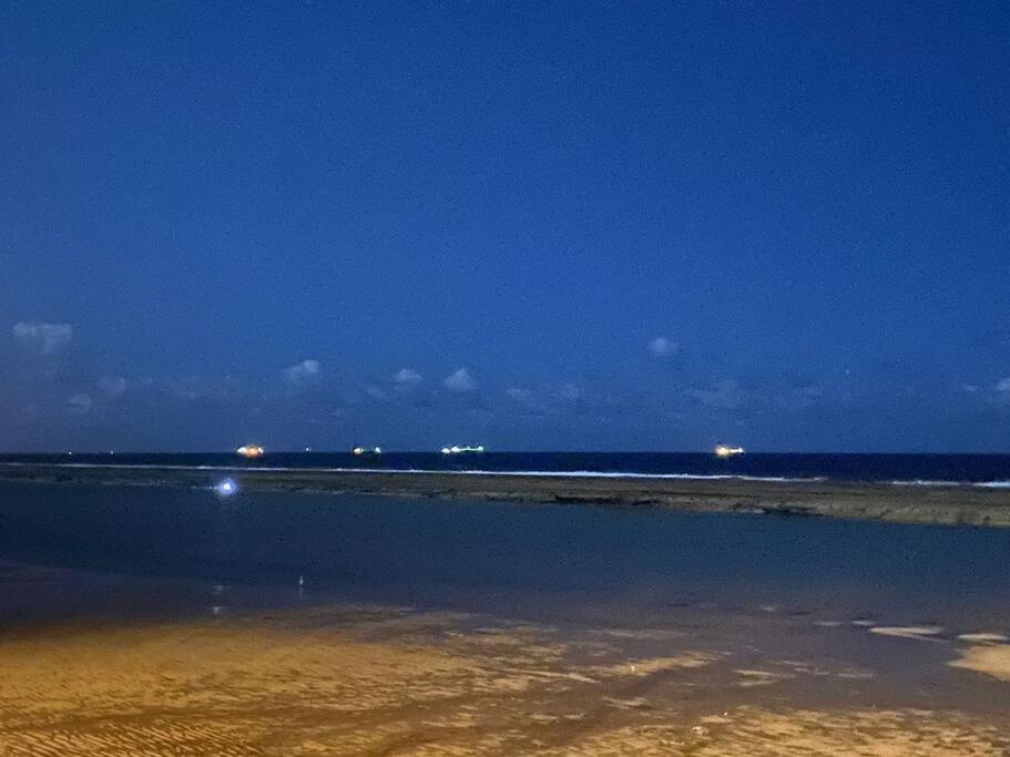 Apt Beira Mar Em Muro Alto Ao Lado Do Nanai Pôrto das Galinhas エクステリア 写真